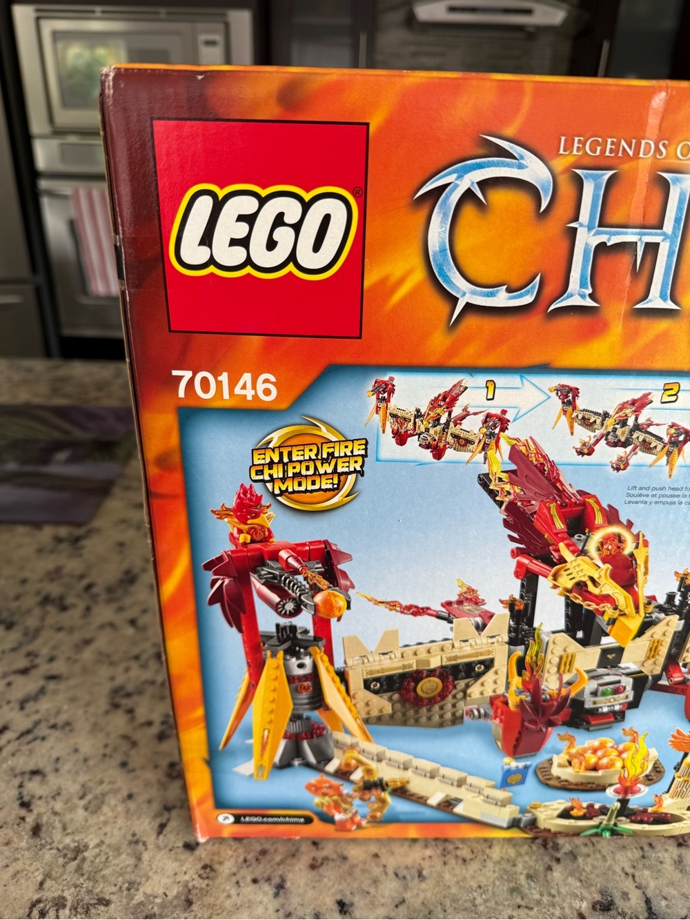 LEGO Legends of Chima 70146 Flying Phoenix Fire Temple - NEW SEALED BOX Retired - Picture 6 of 13